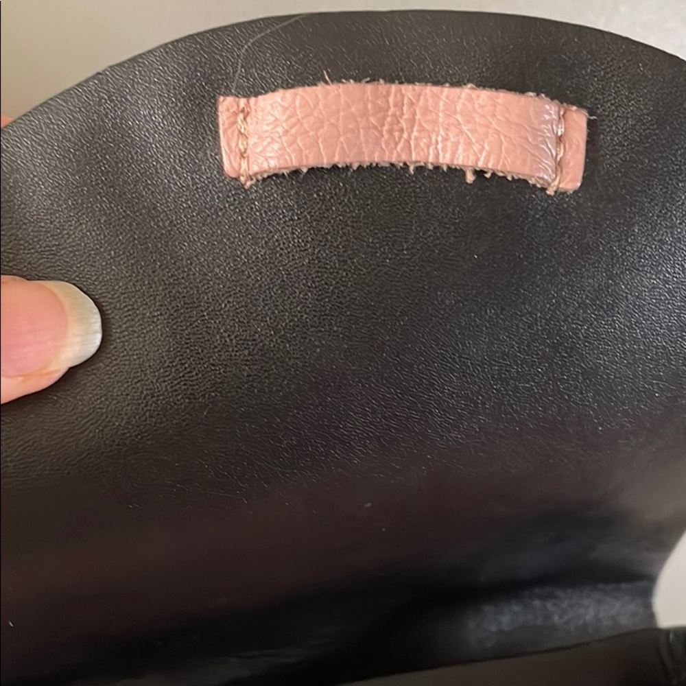 Coccinelle Logo-Plaque Calf Leather Backpack - Picture 4 of 7